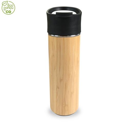 Achat Bouteille isotherme DRINKY - bambou