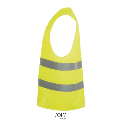 Achat GILET DE SECURITÉ UNISEXE SECURE PRO - jaune fluo