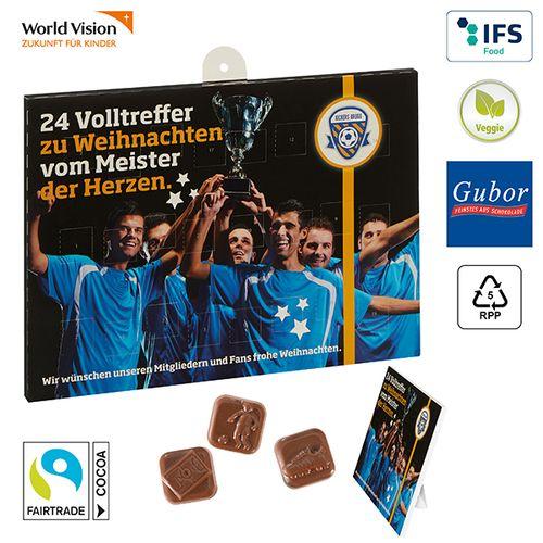 Achat Calendrier football en chocolat BUSINESS - 