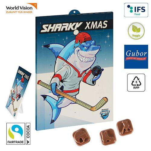 Achat Calendrier hockey sur glace en chocolat BUSINESS - 