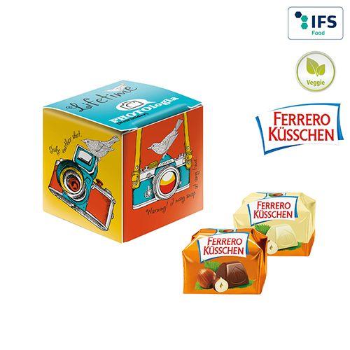 Achat Mini-cube publicitaire avec un Ferrero Küsschen - 