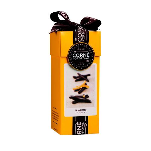Achat Pochette étui "Collection Royale" Oranges confites enrobées chocolat noir - 