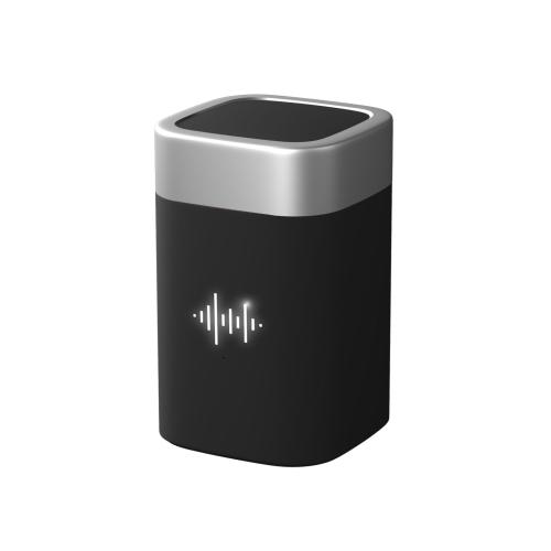Achat speaker clever 5W - or - logo lumineux blanc - Import - argenté