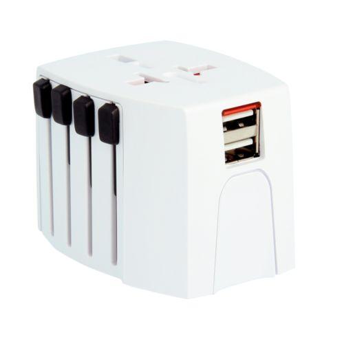 Achat SKROSS® | Adaptateur mondial MUV USB - blanc