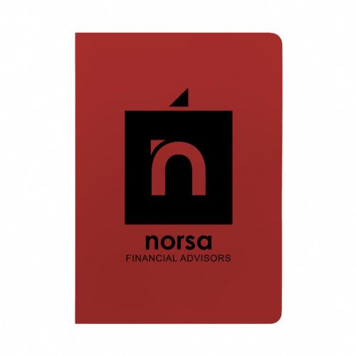 Achat BIC® Notebooks Dual inner notepad A5 screen printing - rouge