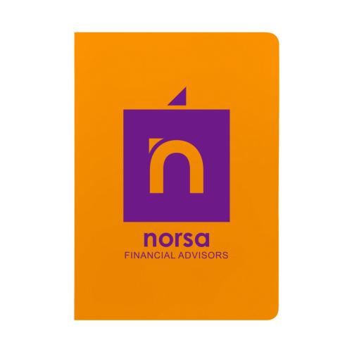 Achat BIC® Notebooks Dual inner notepad A5 screen printing - orange