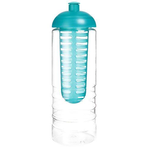 Achat Bouteille et infuseur H2O Treble 750 ml avec couvercle dôme - bleu aqua
