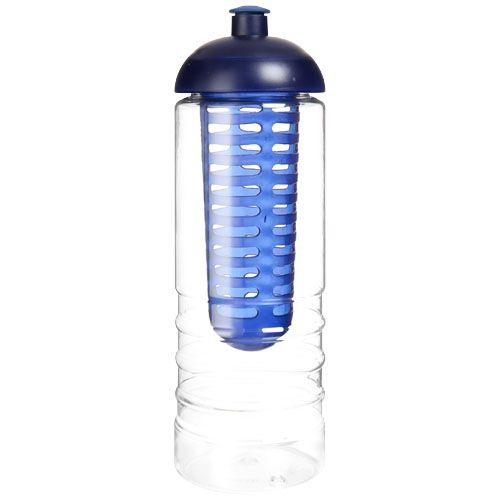 Achat Bouteille et infuseur H2O Treble 750 ml avec couvercle dôme - bleu