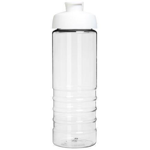 Achat Bouteille de sport H2O Treble 750 ml avec couvercle à bascule - blanc translucide