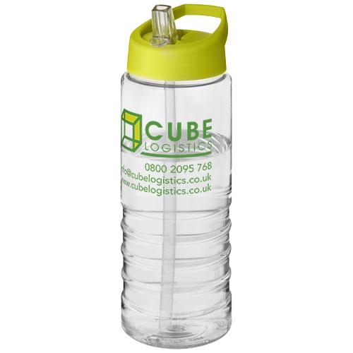 Achat Bouteille de sport H2O Treble 750 ml avec couvercle à bec ve - vert citron