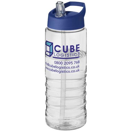 Achat Bouteille de sport H2O Treble 750 ml avec couvercle à bec ve - bleu