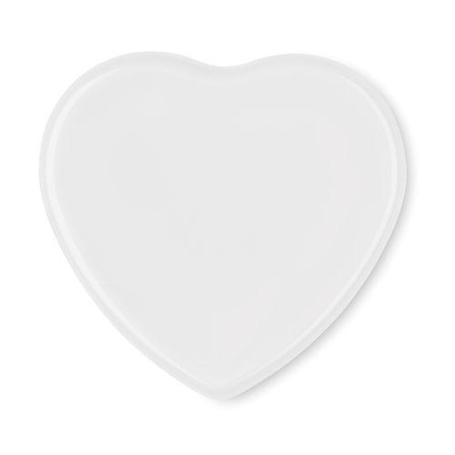Achat Baume à lèvres en forme cœur - blanc
