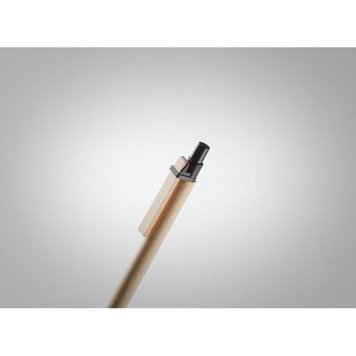 Achat stylo à bille bois /PLA maïs - noir