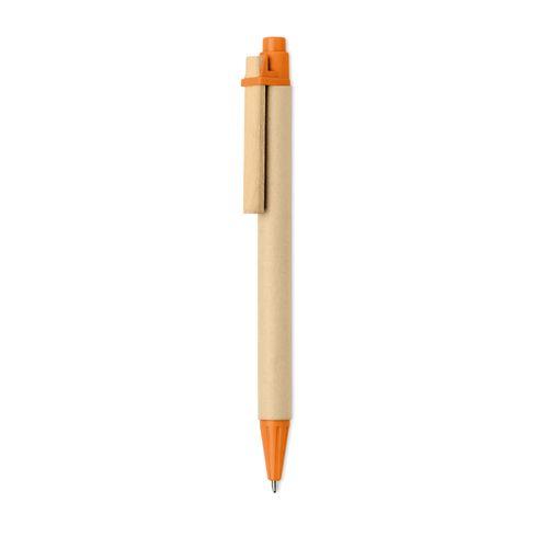 Achat stylo à bille bois /PLA maïs - jaune citron