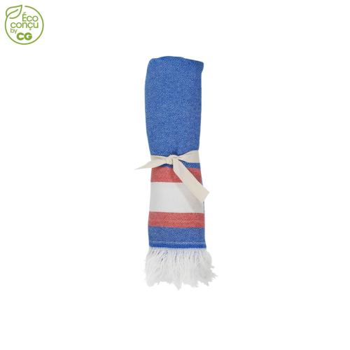 Achat Fouta CITIZEN BLUE - Made in Europe - rouge