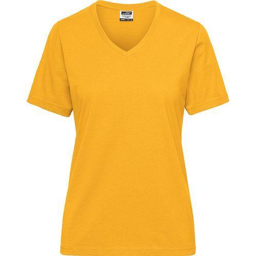 Achat Tee-shirt workwear Bio Femme - jaune doré