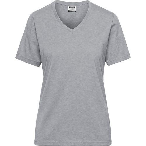 Achat Tee-shirt workwear Bio Femme - gris chiné