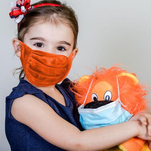 Achat Masque lavable enfant - orange