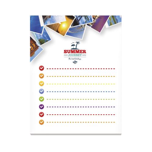 Achat BIC® 101 mm x 130 mm 100 Sheet Adhesive Notepads Ecolutions® - blanc
