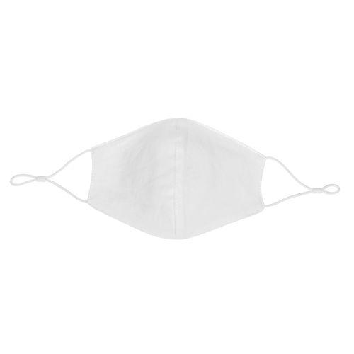 Achat Masque barrière réutilisable à 2 couches en coton - blanc