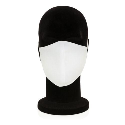 Achat Masque barrière réutilisable à 2 couches en coton - blanc