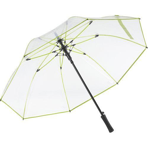 Achat Parapluie transparent - vert citron transparent