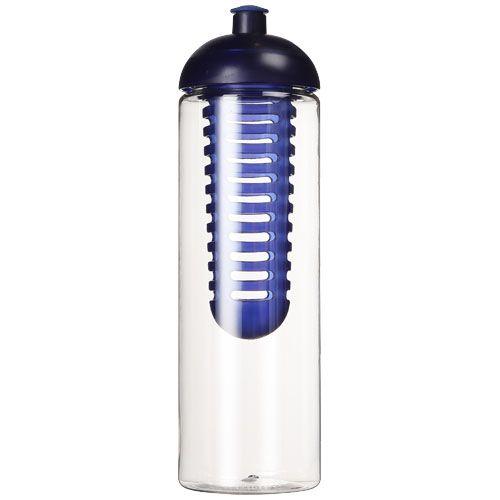 Achat Bouteille et infuseur H2O Vibe 850 ml avec couvercle dôme - bleu