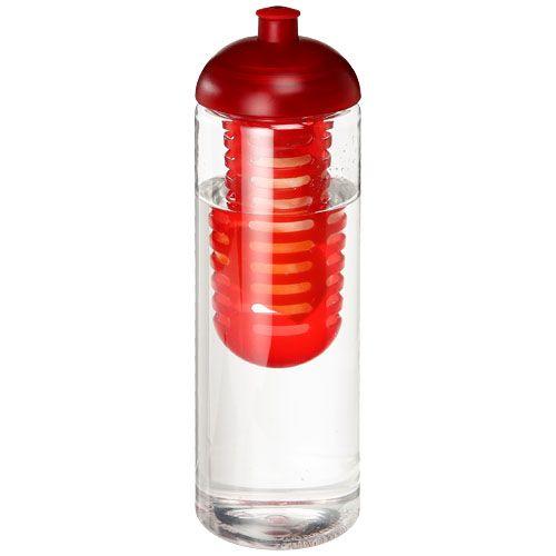 Achat Bouteille et infuseur H2O Vibe 850 ml avec couvercle dôme - rouge