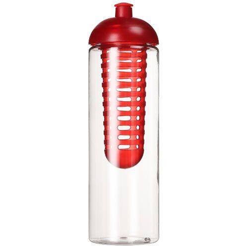Achat Bouteille et infuseur H2O Vibe 850 ml avec couvercle dôme - rouge