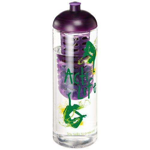 Achat Bouteille et infuseur H2O Vibe 850 ml avec couvercle dôme - violet