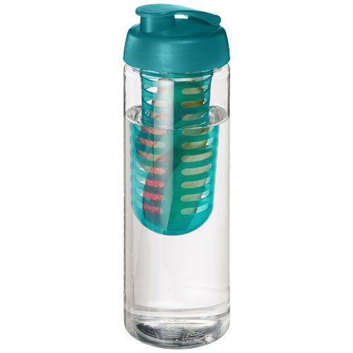 Achat Bouteille et infuseur H2O Vibe 850 ml avec couvercle à bascu - bleu aqua