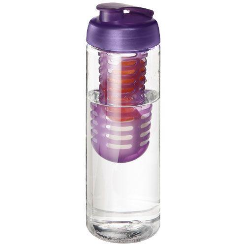Achat Bouteille et infuseur H2O Vibe 850 ml avec couvercle à bascu - violet