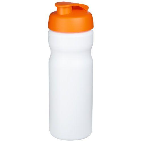 Achat Bouteille de sport Baseline® Plus 650 ml avec couvercle à ba - orange