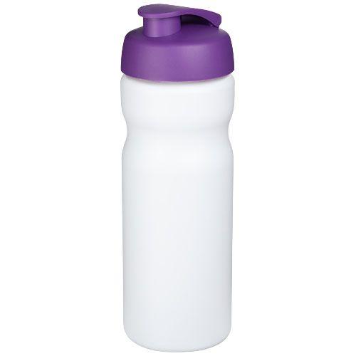 Achat Bouteille de sport Baseline® Plus 650 ml avec couvercle à ba - violet