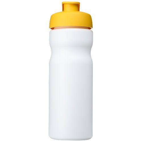 Achat Bouteille de sport Baseline® Plus 650 ml avec couvercle à ba - jaune