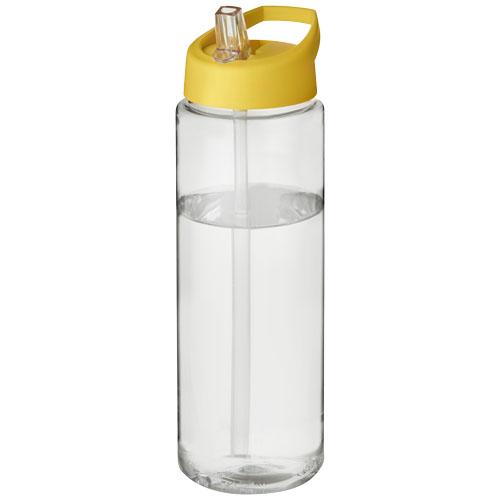 Achat Bouteille de sport H2O Vibe 850 ml avec couvercle à bec vers - jaune