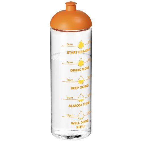 Achat Bouteille de sport H2O Vibe 850 ml avec couvercle dôme - orange