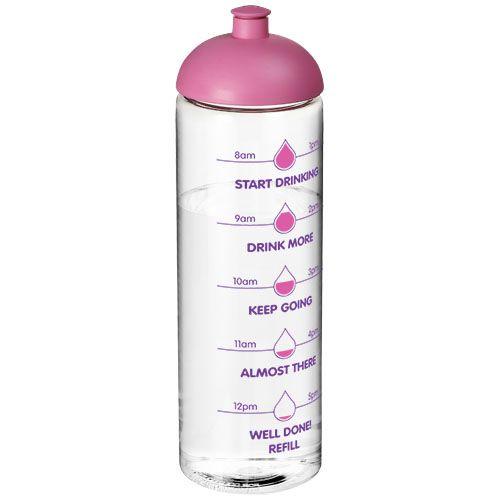 Achat Bouteille de sport H2O Vibe 850 ml avec couvercle dôme - rose