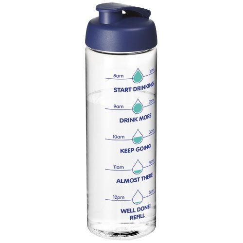 Achat Bouteille de sport H2O Vibe 850 ml avec couvercle à bascule - bleu