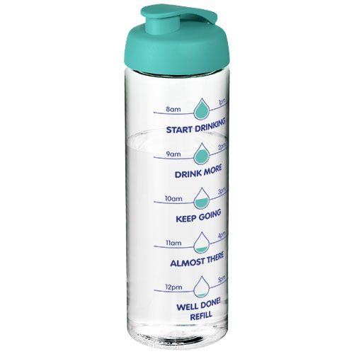Achat Bouteille de sport H2O Vibe 850 ml avec couvercle à bascule - bleu aqua