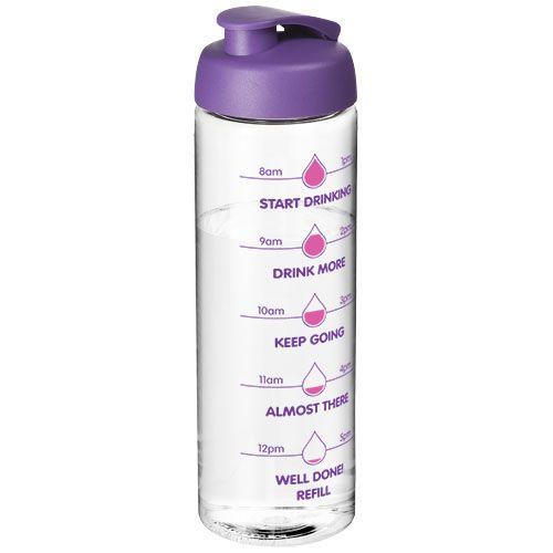 Achat Bouteille de sport H2O Vibe 850 ml avec couvercle à bascule - violet