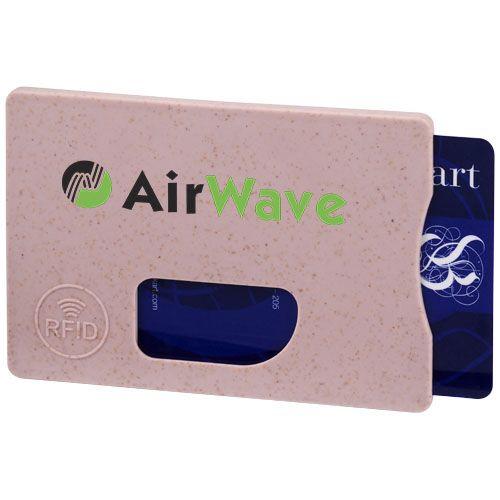 Achat Porte-carte RFID Straw - rose