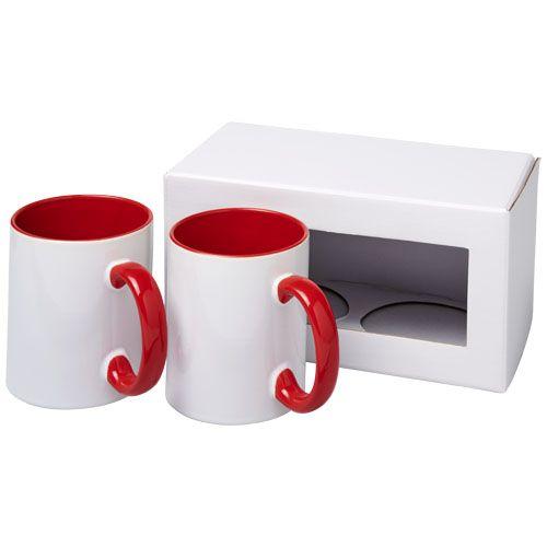 Achat Coffret cadeau 2 pièces sublimées Ceramic - rouge