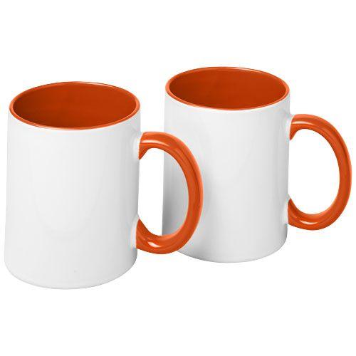 Achat Coffret cadeau 2 pièces sublimées Ceramic - orange