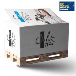 Bloc cube sur palette - Made in Europe
