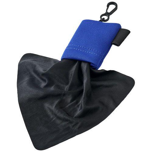 Achat Chiffon de nettoyage en microfibre Clear avec pochette - bleu royal