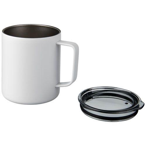 Achat Mug 420 ml avec isolation par le vide et couche de cuivre Rover - blanc