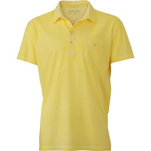 Achat Polo fashion Homme - jaune clair