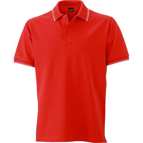 Achat Polo stretch Homme - tomate
