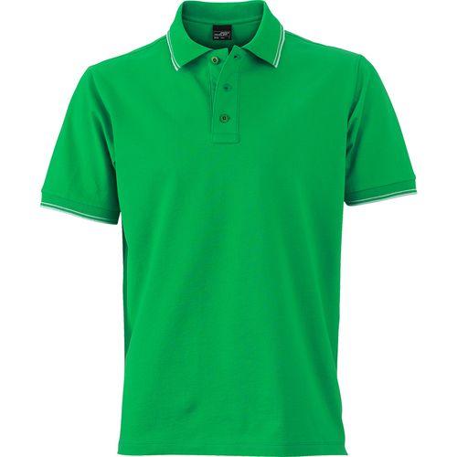 Achat Polo stretch Homme - vert fougère
